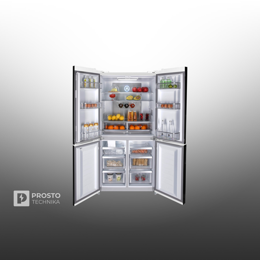 Холодильник HIBERG RFQ-555DX NFGW inverter